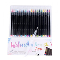 Bộ 20 bút lông màu nước cao cấp BUDECOR Water Color Brush Pen (Tặng 1 cọ Water Brush và Bảng Màu )
