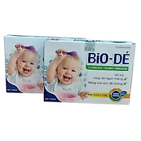 Combo 02 Hộp BIO-DÉ, Siro ăn ngon cho bé từ thảo dược, hỗ trợ cho trẻ biếng ăn, giúp cải thiện tận gốc khả năng ăn uống ở trẻ, dành cho trẻ hay ốm, Siro giúp bổ máu, tăng cường sức để kháng, bé ăn ngon hơn, tiêu hóa khỏe, giúp tăng cân cho bé