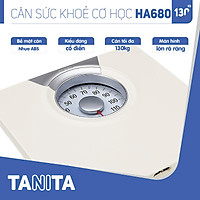 Cân sức khoẻ cơ học Tanita HA680 Nhật Bản,Cân Tanita, chính hãng nhật bản,cân cơ học,cân chính hãng,cân nhật bản,cân sức khoẻ y tế,cân sức khoẻ gia đình,cân sức khoẻ cao cấp,cân120kg,cân 130kg,Cân sức khoẻ mini
