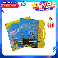 (Bản cao cấp) Sách quý song ngữ cho trẻ em - Sách nói điện tử song ngữ (Anh-Việt) (Kèm theo 3 quả pin sử dụng ngay)