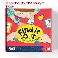 Trò chơi TRUY TÌM ĐỒ VẬT chính hãng TOI - FIND IT OUT - mẫu màu đỏ cho bé 3 tuổi