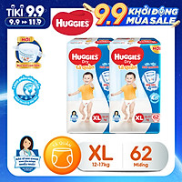 Combo 2 tã quần Huggies Pants Super Jumbo XL62