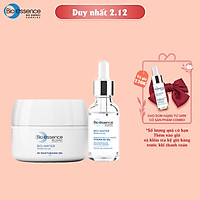 Combo dưỡng ẩm Bio-Essence Bio-Water (Tinh chất Vitamin B5 30ml+ Kem Moist-in Gel 50g)
