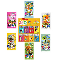 Phát Triển IQ Cho Trẻ Em -Trọn Bộ 6 Cuốn (TÁI BẢN 2019) Tặng kèm Cuốn Bé Học IQ Theo