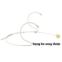 Micro đeo tai hạt gạo, micro gài tai màu da, loại tốt gọng mic có thể xoay được