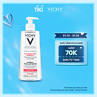 Nước tẩy trang Mineral Micellar Water cho da nhạy cảm Vichy Pureté Thermale 400ml