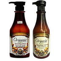 Combo dầu gội chống rụng tóc olive 750g và sữa tắm thư giãn olive 750g