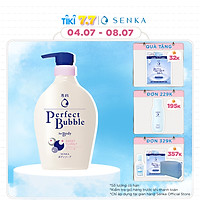 Sữa tắm dưỡng ẩm hương hoa dịu ngọt Senka Perfect Bubble for Body Sweet Floral 500ml