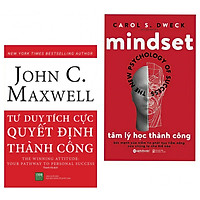 Combo Sách về sức mạnh của tư duy : Tư duy tích cực quyết định  thành công + Tâm lý học t