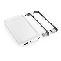 Sạc Dự Phòng Dodocool MFi Ultra Slim 2 Cổng Sạc Bằng Lithium Polymer Tích Hợp Cáp Lighting Và Cáp Micro USB Cho Điện Thoại iPhone X/ iPhone 8 Plus/ iPhone 7 Plus / iPhone 7/ iPhone SE (1000mAh)