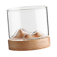 Whiskey Glasses , Wine Glasses, Clear Whisky Tumblers, Unique Liquor Glass with