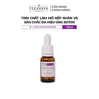 Tinh chất làm mờ nếp nhăn và săn chắc da hiệu ứng Botox Tegoder B Like concentrate 15 ml mã 1067