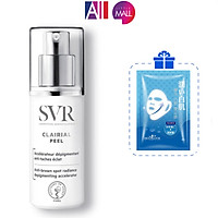 Kem làm mờ đốm nâu và trắng da SVR clairial peel 30ml TẶNG mặt nạ Sexylook (Nhập khẩu)