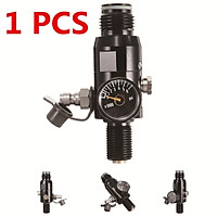 Type A/Type B/Type C:5000 PSI Mini Micro Paintball Air CO2 Tank PressureMicro Gauge 1'' 5000 psi High Pressure