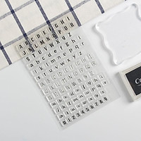 Con d.ấ.u silicone trong suốt trang trí phong cách vintage ST254