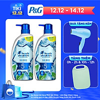 Combo 2 Dầu Gội HEAD & SHOULDERS Sub-Zero Băng Lạnh 0 Độ 800ml