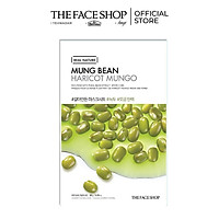 Mặt Nạ Giấy Cung Cấp Ẩm Tối Ưu TheFaceShop Real Nature Mung Bean Face Mask 20g