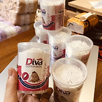 Tăm bông cho trẻ sơ sinh hộp 200 que tiện dụng, vệ sinh