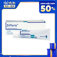 Kem giảm mụn Differin Cream 0.1% Adapalene tuýp 30 gram