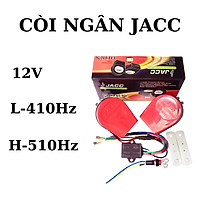 Bộ Còi ngân JACC cho âm thanh CỰC CHẤT. Trọn bộ còi ngân cho ô tô xe máy. Còi ngân 9 tiếng - CNJ