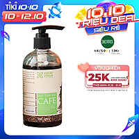 Sữa Tắm Cà phê Arabica Cocayhoala Sáng Da Rạng Rỡ, Tẩy Tế Bảo Chết Hiệu Quả 300g