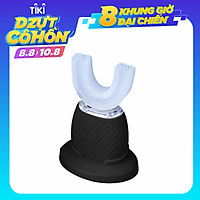 Bàn Chải Đánh Răng Điện Tự Động Kiểu Chữ U Xoay 360 Độ Với 3 Chế Độ Làm Sạch Sạc USB Automatic Intelligent Electronic Toothbrush