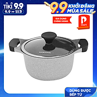 Nồi Lock&Lock Stone 2 Tay Cầm LCA6202D-IH (20cm)