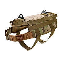 Running Protection Molle Service Dog Train Harness Police Canine Decor Harness Vest