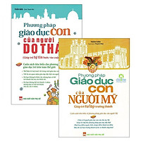 Sách - Combo 2 cuốn: Phương pháp giáo dục con của người Mỹ + Phương pháp giáo dục con của người Do Thái