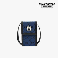 MLB - Túi đeo chéo chữ nhật Monogram Diamond Jacquard 3ACRH011N-50BLD