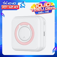 Máy in nhiệt không dây bỏ túi mini BT độ phân giải 200dpi có thể in nhãn/ảnh/câu hỏi/bản ghi nhớ (Tặng kèm 1 cuộn giấy)