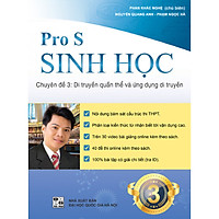 Sinh học – Chủ đề 3: Di truyền quần thể và ứng dụng di truyền