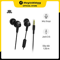 Tai nghe EP JBL C150 Đen - Hàng Chính Hãng