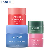 Combo 4 mặt nạ giúp tẩy tế bào chết và làm căng mịn da Laneige Mini Mask Collection