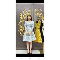 Đầm xoè gấm tay lỡ siêu xinh TRIPBLE T DRESS - Size M/L - MS237V