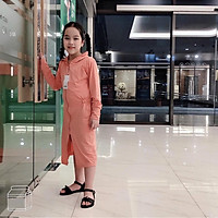 Áo choàng nắng trẻ em - chống nắng toàn thân, bảo vệ da bé tốt hơn
