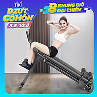 Máy Tập Cơ Bụng Đa Năng - Kết Hợp Tập Bụng, Tập Eo, Tập Gym, Tập Thể Hình Tại Nhà - Có đồng hồ LED điện tử báo số lần tập, thời gian, Calo.