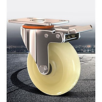 Bộ 4 bánh xe đẩy hàng tải trọng cao gồm 2 bánh xoay và 2 bánh cố định 3 inh, 4 inh, 5 inh