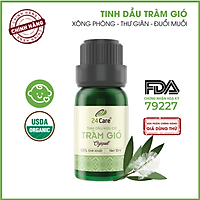 Tinh dầu Tràm Gió 24Care - kháng khuẩn, phòng bệnh, thoa vết muỗi đốt ở trẻ em.