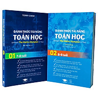 Sách - Đánh thức tài năng toán học 1 và 2 - Á Châu Books ( bộ 2 cuốn )