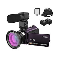 Máy Quay Phim Wifi Kỹ Thuật Số IR Andoer (4K 1080P 48Mp) (16X Zoom) (0.39X)