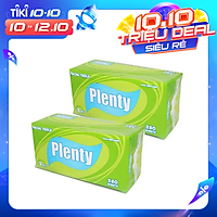 Combo 2 gói Khăn Giấy Rút PLENTY 2 Lớp, 280 Tờ/gói