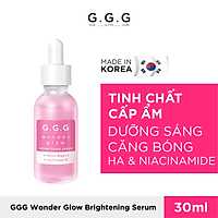 Tinh Chất Cấp Ẩm, Dưỡng Sáng, Căng Bóng Da, HA và Niacinamide GGG Wonder Glow Brightening Serum 30ml