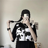 Áo GILE Croptop 3 Lỗ Bò Sữa Kéo Khóa Unisex Siêu Chất Fullsize Ulzzang