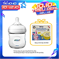 Bình Sữa Mô Phỏng Tự Nhiên Philips Avent SCF690/13 (125ml)