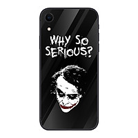 Ốp kính cường lực cho điện thoại iPhone XR - Why so serious MS ACZTU005