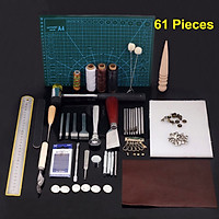 Bộ 61 Dụng Cụ Làm Đồ Da Thủ Công