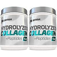 Collagen Peptides Hydrolyzed Powder 16 oz (Pack of 2) Non-GMO Grass-Fed Gluten-Free Unflavored - Easy to Mix Drink - Premium Beef Collagen Powder 1 Pound Each