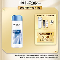 Nước hoa hồng se khít lỗ chân lông và trắng mịn da L'Oreal Paris Aura Perfect 200ml