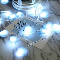 Đèn led dây trang trí trái tim vải tình yêu lãng mạn